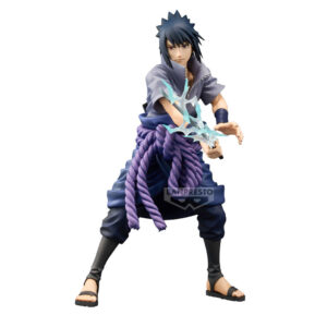 Naruto Shippuden Sasuke Uchiha Grandista Figura 24cm Banpresto