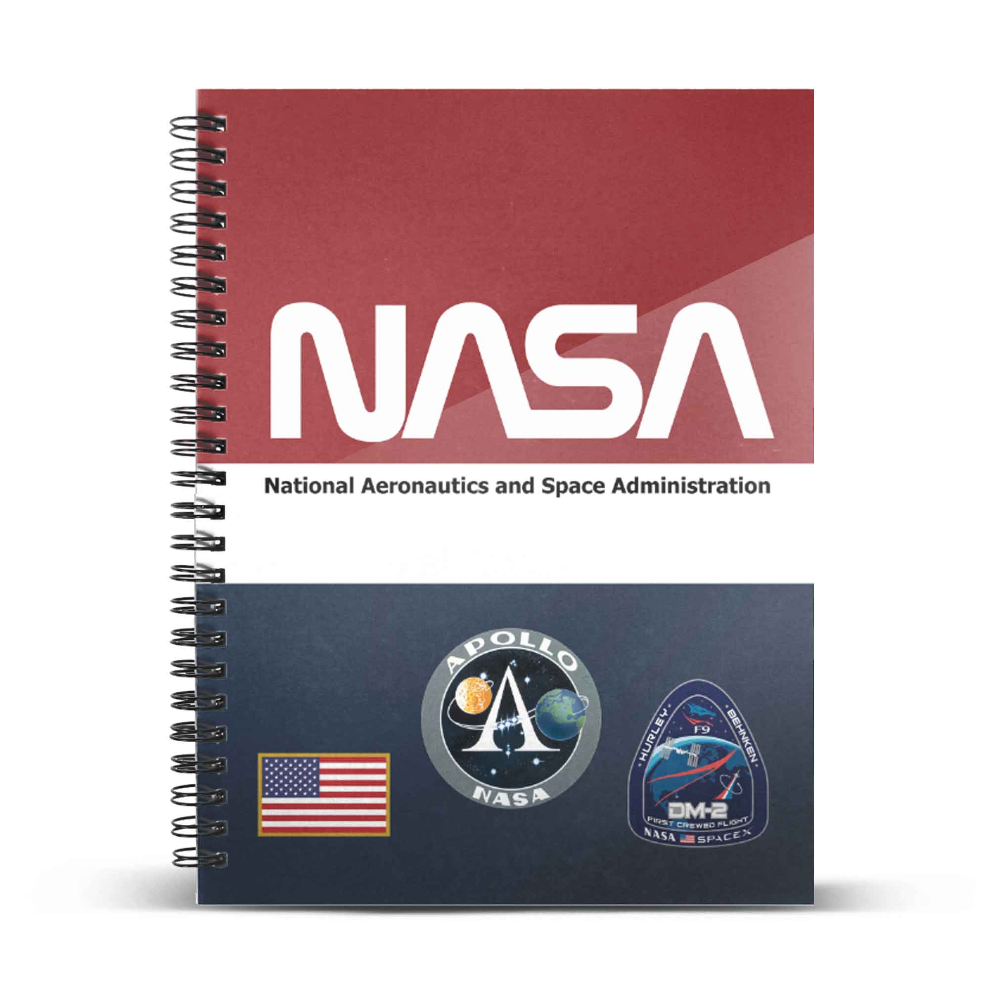 NASA Quaderno A4 Griglia Mission Karactermania