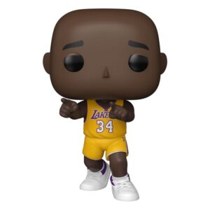 Nba Legends Pop! Sports Vinile Figura Lakers- Shaq('00 Wcf Celebration) 9 Cm Funko