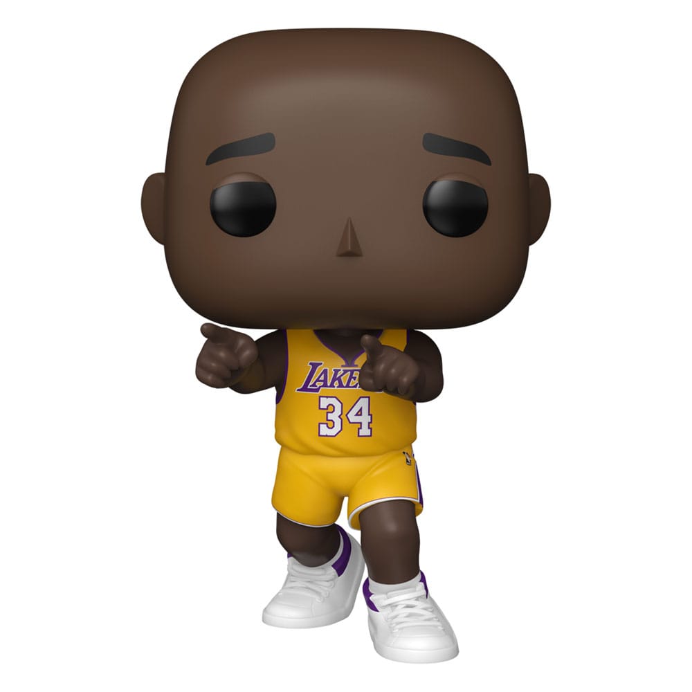 Nba Legends Pop! Sports Vinile Figura Lakers- Shaq('00 Wcf Celebration) 9 Cm Funko