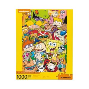 Nickelodeon Jigsaw Puzzle Cast (1000 Pezzi) Aquarius