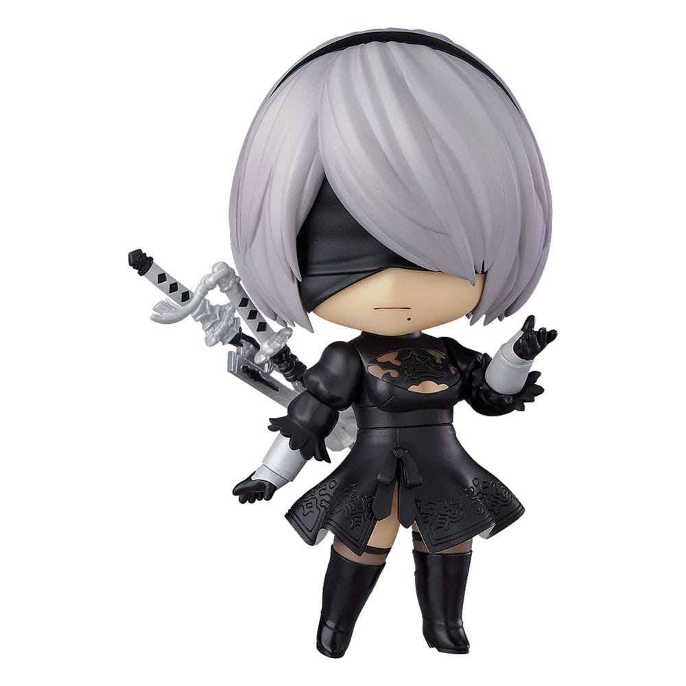 Nier:automata Nendoroid Action Figura 2b (yorha No.2 Type B) 10 Cm Square-enix