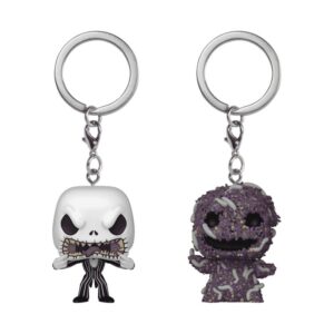 Nightmare Before Natale Pop! Vinile Portachiavi 2-pack Jack/oogie 4 Cm Funko