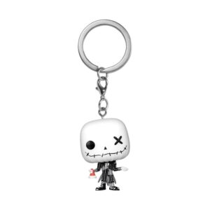 Nightmare Before Natale Pop! Vinile Portachiavis 4 Cm Patchwork - Jack Funko