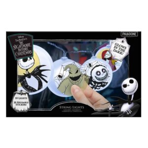 Nightmare Before Christmas String Lights Con Sticker Paladone Products