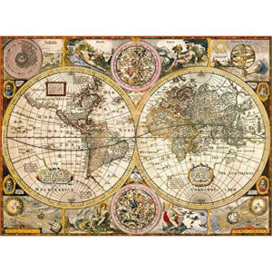 Old-map Puzzle 3000 Pezzi Clementoni