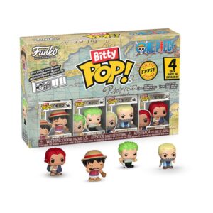 One Piece Bitty Pop! Vinile Figura 4-pack Luffy 2,5 Cm Funko