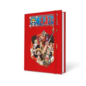 One Piece Cappello Di Paglia Crew Red A5 Agenda Taccuino Marpimar