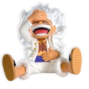 One Piece Gear 5 Monkey D Luffy Money Box Figura 15cm Plastoy