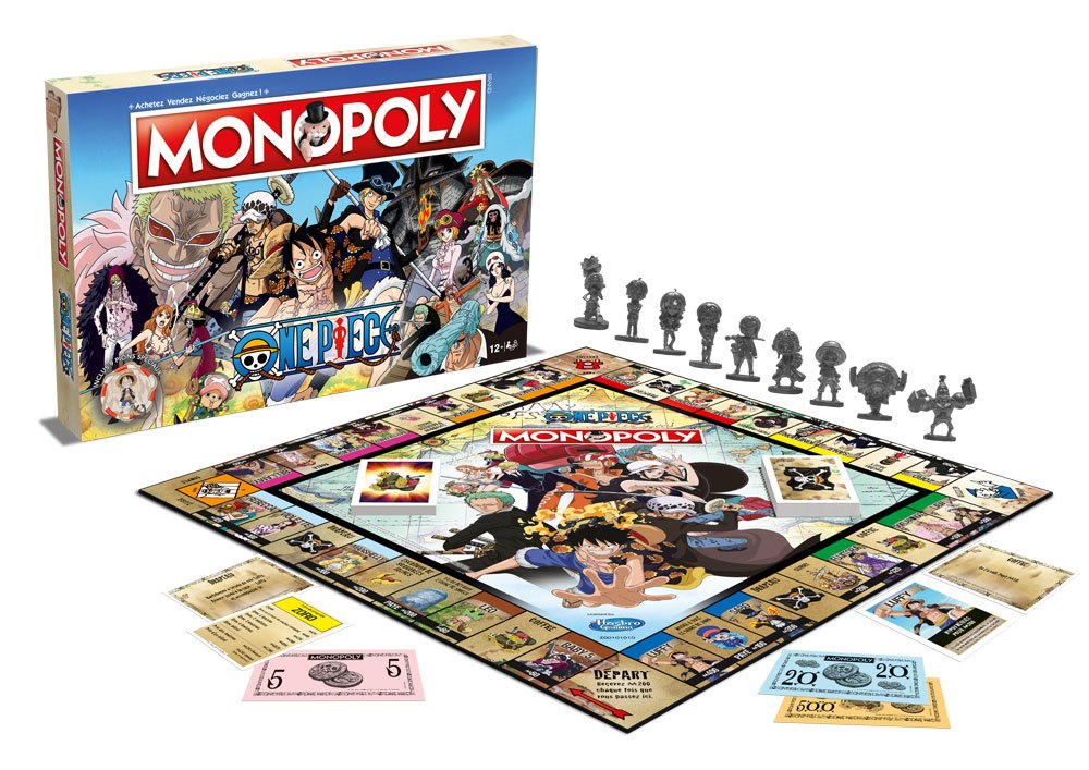 One Piece Gioco Da Tavolo Monopoly *french Version* Winning Moves