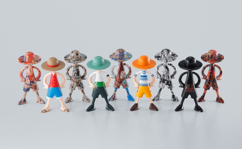 One Piece Luffy´s Mini Figures Archive Of Adventure 9 Cm Bandai Tamashii Nations