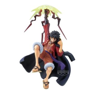 One Piece Monkey D Luffy Battle Record Figura 15cm Banpresto