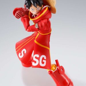 One Piece Monkey Luffy Futu Isl Uova Shf Action Figura Bandai