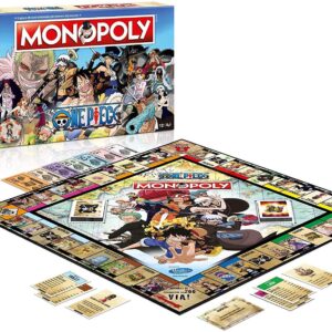 One Piece Monopoly Gioco da Tavolo Versione Italiana Winning Moves