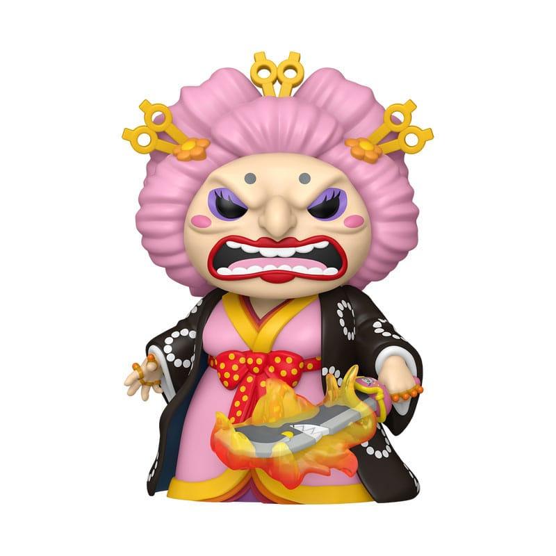 One Piece Pop! Super Animation Figura Vinile Big Mom (w/chase) 9 Cm Funko Scatola Rovinata