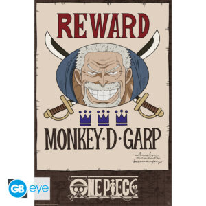 ONE PIECE - Poster Maxi 91.5x61 - Wanted Garp Cross Guild
