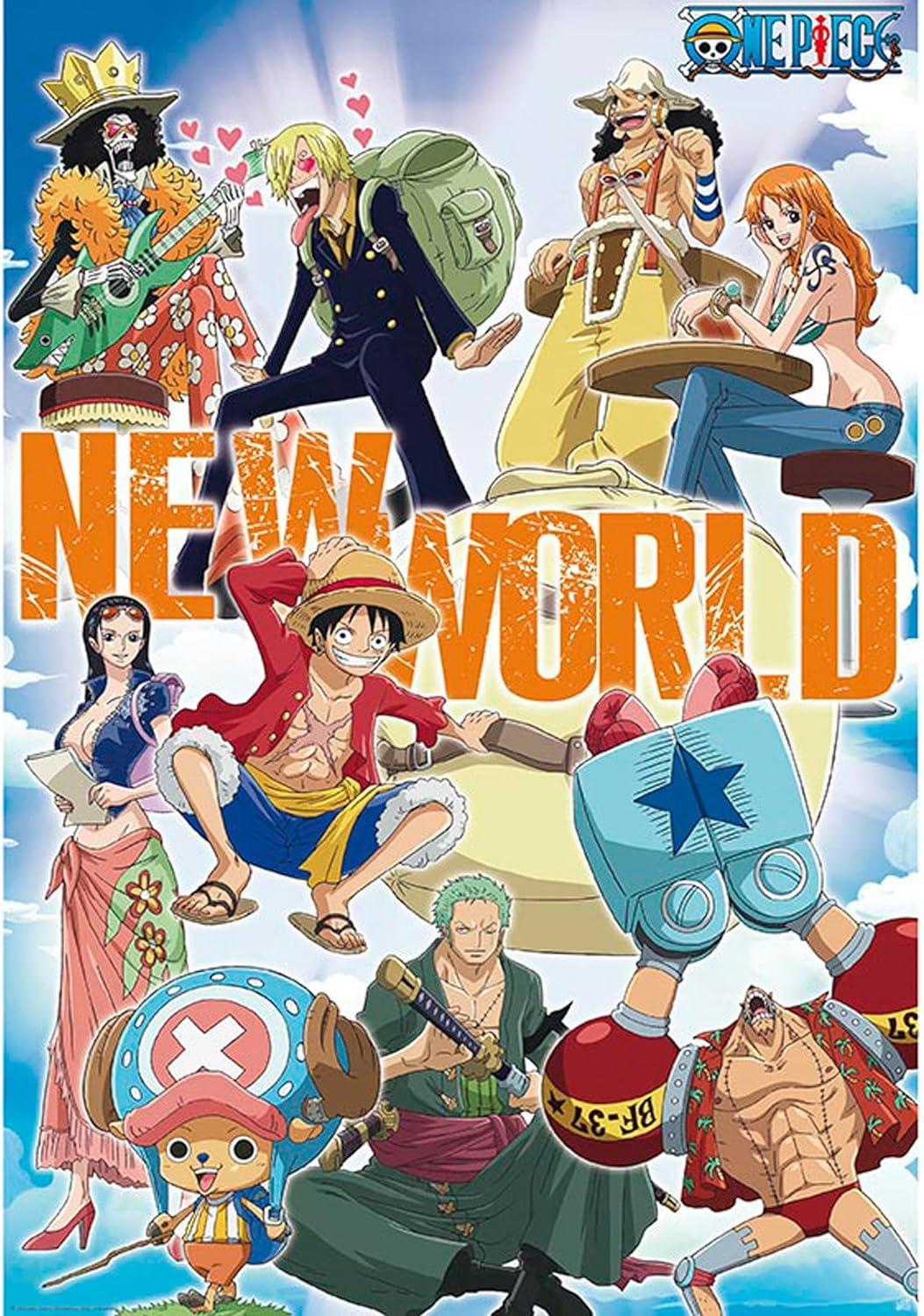 One Piece - Poster "Nuova Squadra Mondiale" 91.5 x 61 cm AbyStyle