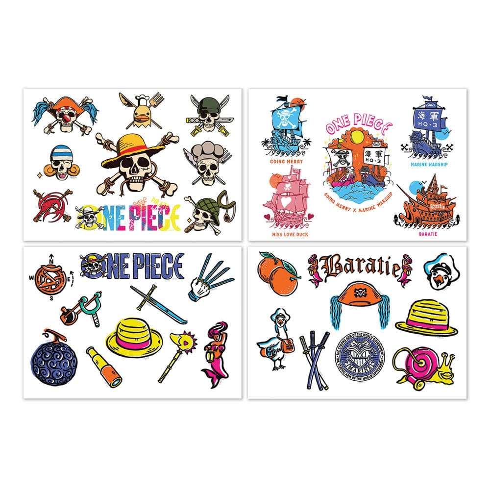 One Piece Tech Sticker Pack FaNaTtik
