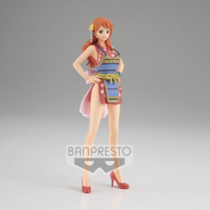 One Piece The Grandline Lady Nami Wanokuni Vol.7 Figura 16cm Banpresto