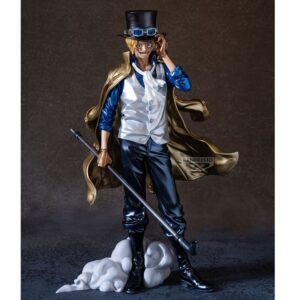 One Piece The Metallic Sabo Figura 30cm Banpresto