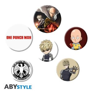 ONE PUNCH MAN - Badge Pack - Saitama & Genos