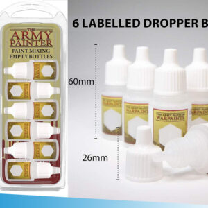 PAINT MIXING EMPTY BOTTLES ACCESSORI PER MODELLISMO ARMY PAINTER