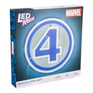 PALADONE LAMPADA NEON DA MURO FANTASTICI 4 MARVEL - LAMPADE