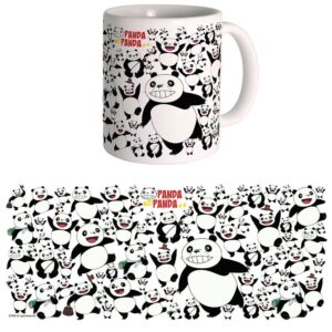 Panda! Go, Panda! Cup All Over Semic