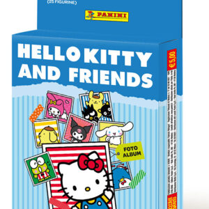 Panini Adesivi Hello Kitty Ecoblister 5 Buste Hello Kitty - Carte Da Gioco/collezione