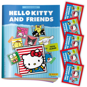 Panini Adesivi Hello Kitty Starter Set 5 Buste Hello Kitty - Carte Da Gioco/collezione