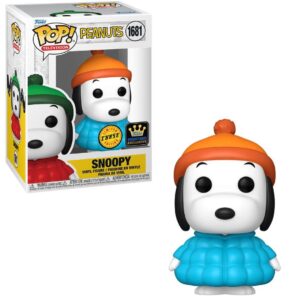 Peanuts Pop! Television Vinile Figura Snoopy In Mantello 9 Cm Chase Funko