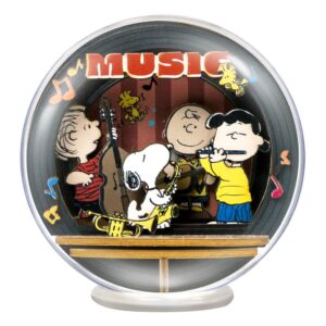 Peanuts Puremind Model Kit Globe In Legno Theater Globe Night Of Music Pantasy