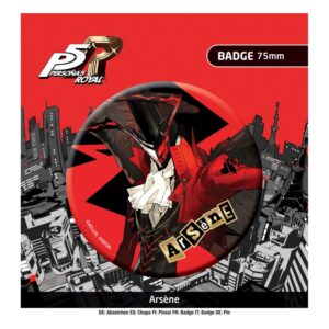 Persona 5 Royal Spilla Badge Arséne Popbuddies