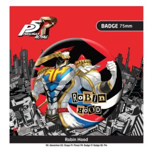 Persona 5 Royal Spilla Badge Robin Hood Popbuddies
