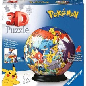 Pokémon 3d Puzzle Ball (72 Pezzi) Ravensburger