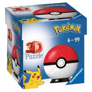 Pokémon 3d Puzzle Pokéballs: Classic (54 Pezzi) Ravensburger