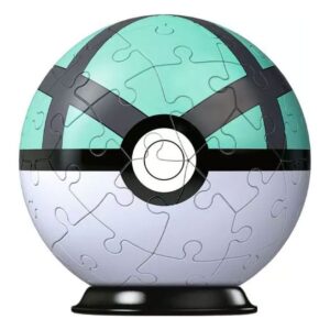 Pokémon 3d Puzzle Pokéballs: Net Ball (55 Pezzi) Ravensburger