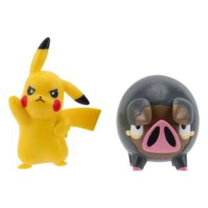 Pokémon Battle Figura Set Figures 2-pack Pikachu -5, Lechonk 5 Cm Jazwares