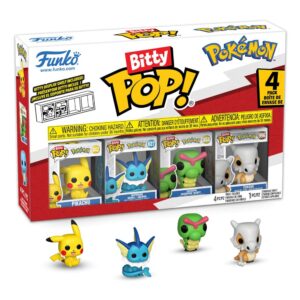 Pokémon Bitty Pop! Vinile Figura 4-pack Series 1 2 Cm Funko