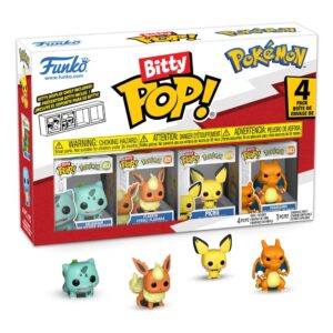 Pokémon Bitty Pop! Vinile Figura 4-pack Series 3 2 Cm Funko