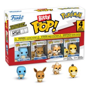 Pokémon Bitty Pop! Vinile Figura 4-pack Series 4 2 Cm Funko