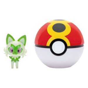 Pokémon Clip'n'Go Poké Balls Sprigatito & Repeat Ball Jazwares