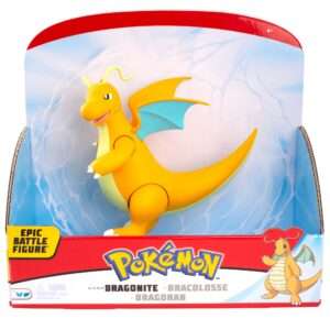 Pokémon Epic Action Figura Dragonite 30 Cm Jazwares
