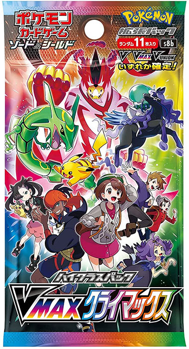 POKEMON JPN VMAX CLIMAX 1 BUSTA POKEMON - CARTE DA GIOCO/COLLEZIONE