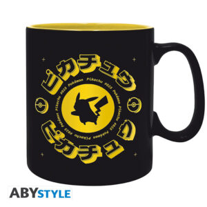 Pokemon - Tazza - 460 Ml - Pikachu Black Icon