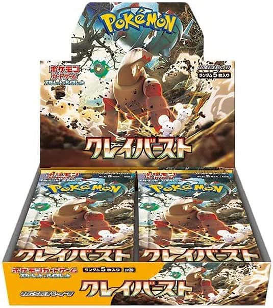 Pokémon TCG Clay Burst Booster Box da 30 Buste (JAP) The Pokemon Company