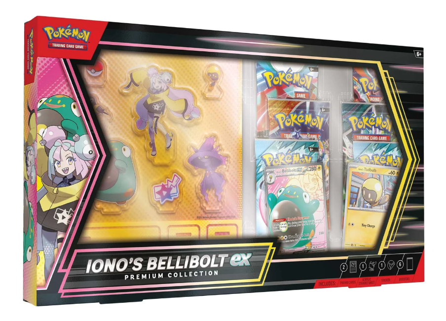 Pokémon TCG Scarlatto & Violetto Collezione Premium Iono's Bellibolt Ex (ENG)
