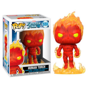 Pop Figura Marvel Fantastic Four Human Torch Funko