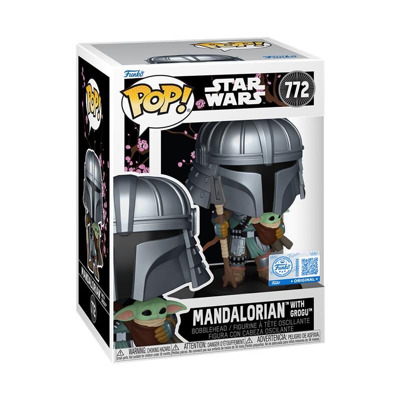 Pop Figura Star Wars Impressions Mandalorian Con Grogu Esclusiva Funko