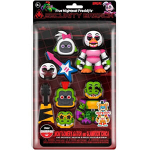 Pop Pack 2 Figures Five Nights At Freddys Montgomery Gator E Glamrock Chica Funko